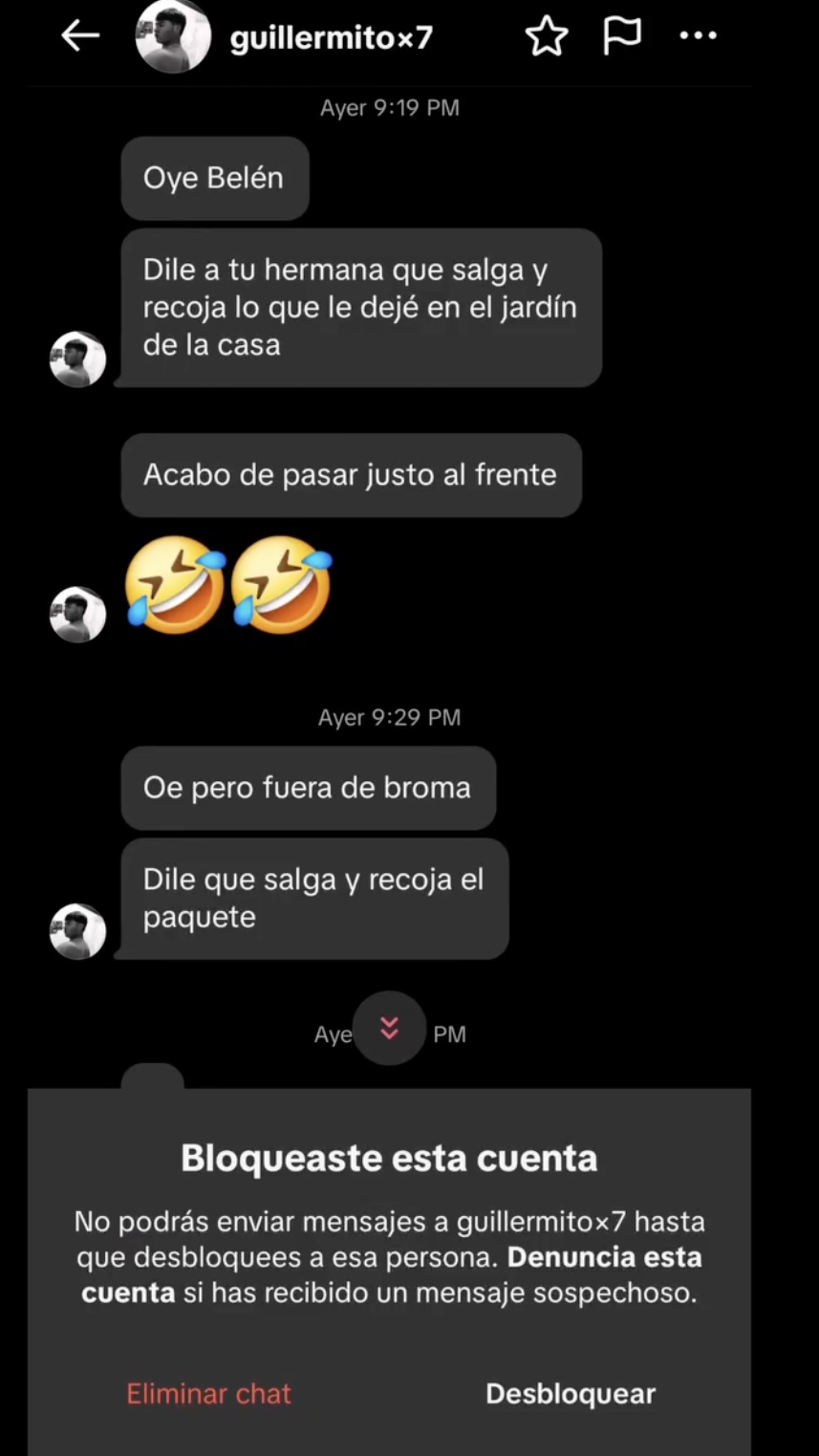 Denuncia brutal acoso a influencer chilena de 16 años: llegó a buscarla al liceo con un arma blanca